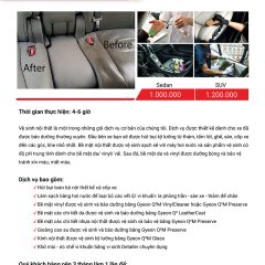 Bảng giá VỆ SINH NỘI THẤT chăm sóc xe hơi chuyên nghiệp tại Auto365 - Ảnh nhỏ 1